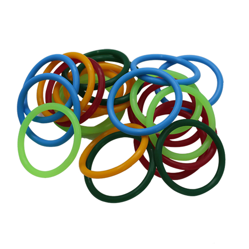 Silicone O-Rings In Different Colors With Heat Resistance