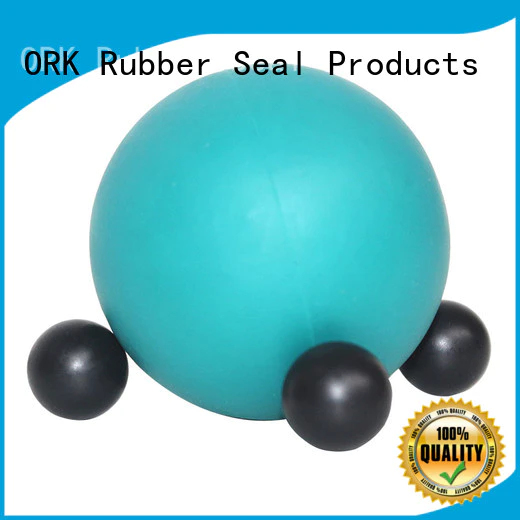 ORK good quality rubber ball supplier for piping