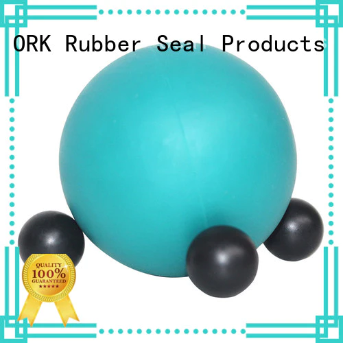 ORK professional rubber ball supplier for piping