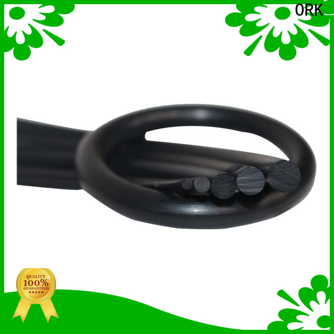 ORK black rubber cord advanced technology for decoration.