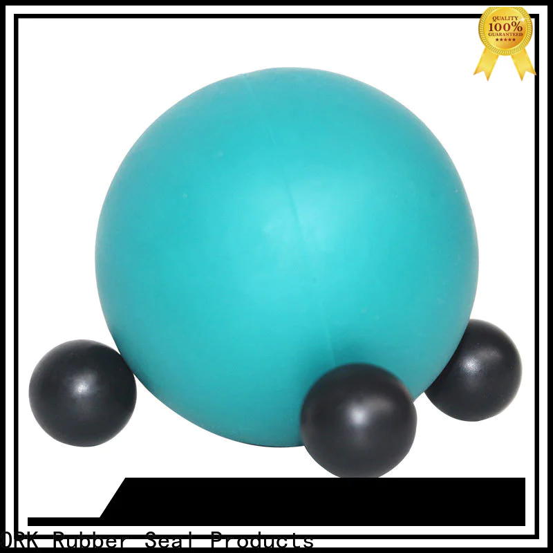 ORK made solid rubber ball supplier for piping